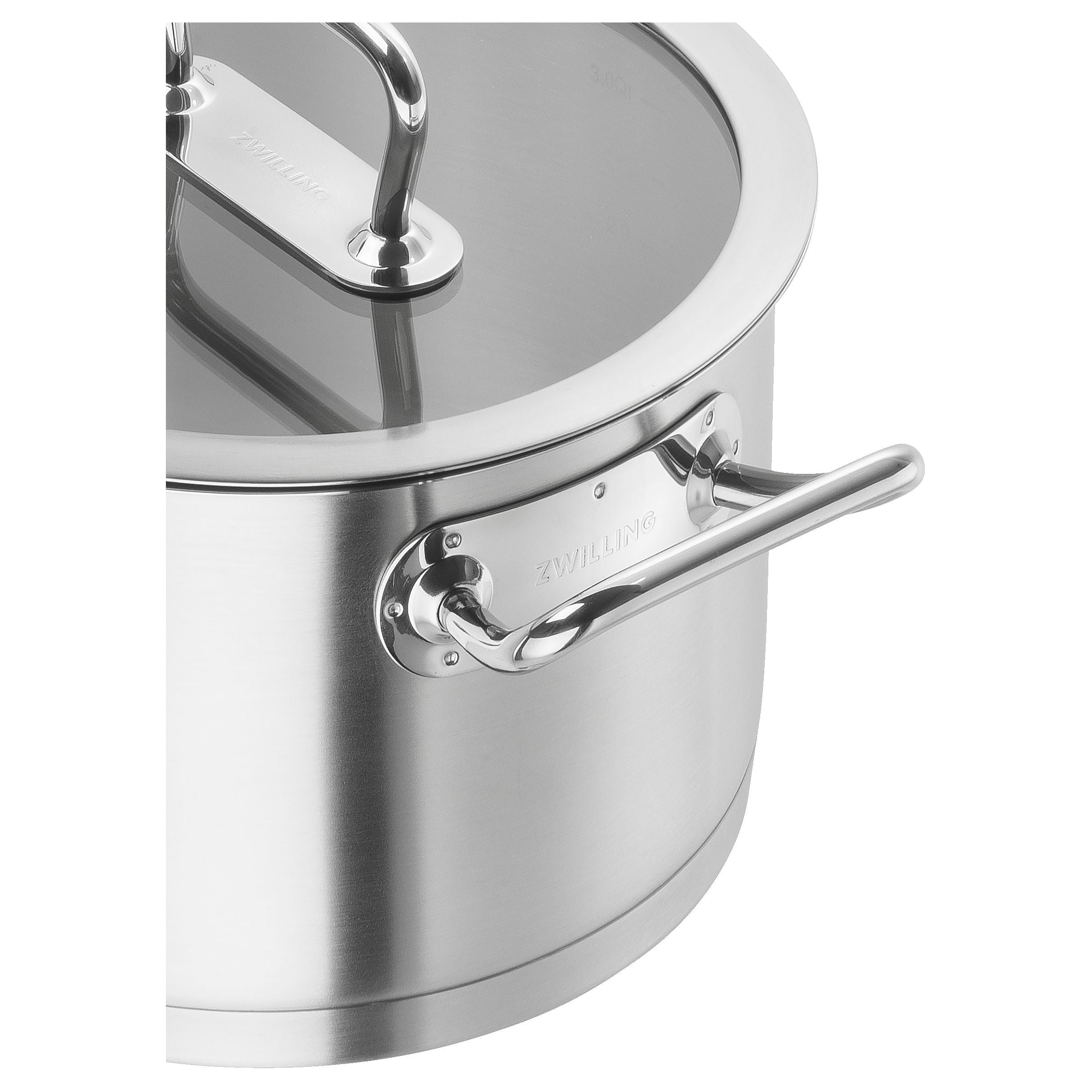 ZWILLING Pro 13.25 L 18/10 Stainless Steel Stock Pot High-Sided