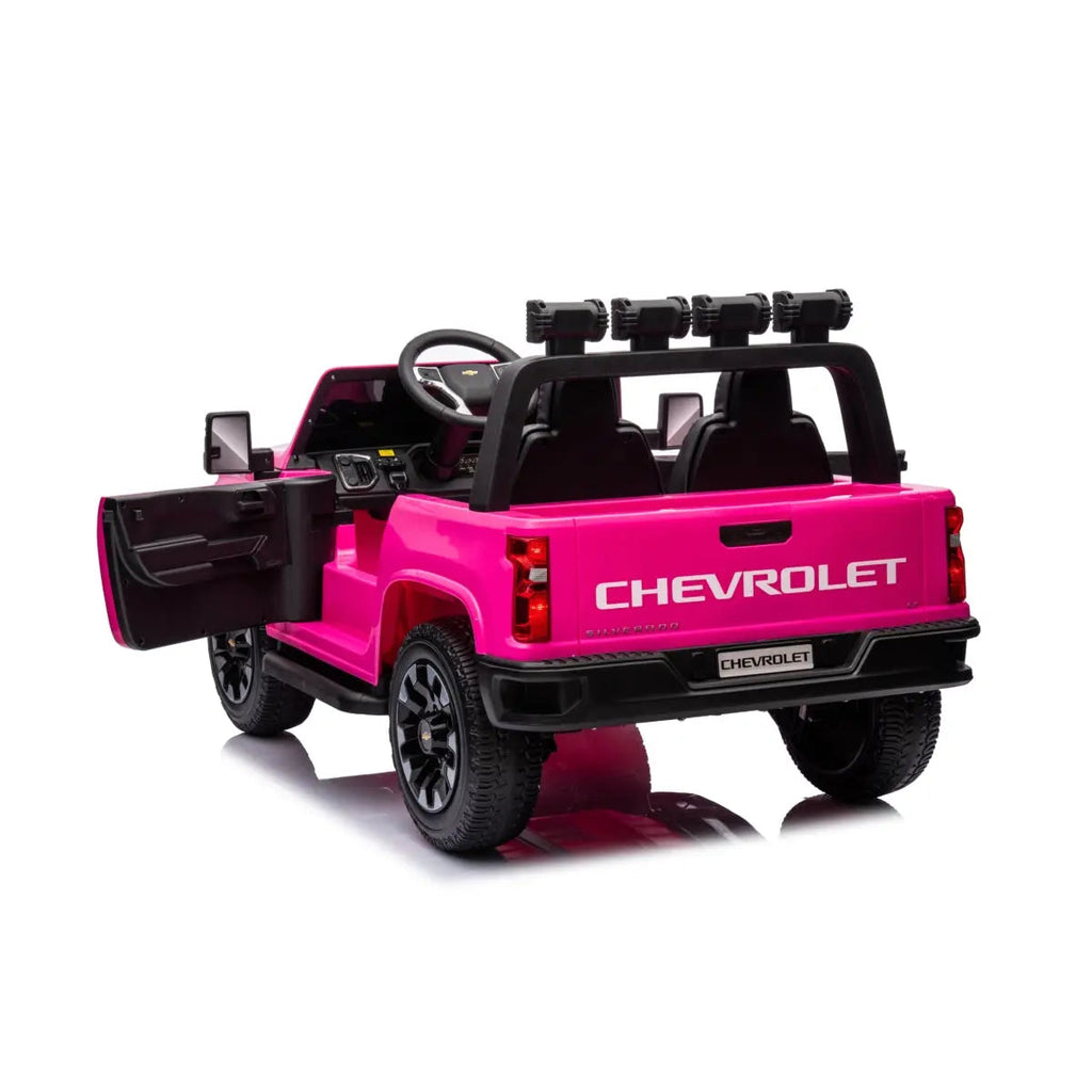 24V 4x4 Chevrolet Silverado 2 Seater Ride on Truck for Kids