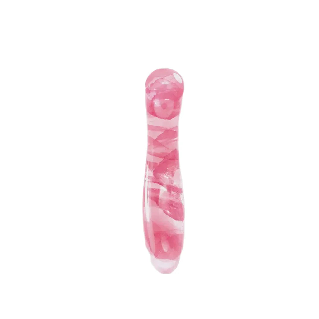 Biird Pixii Quartz Curved Crystal Dildo