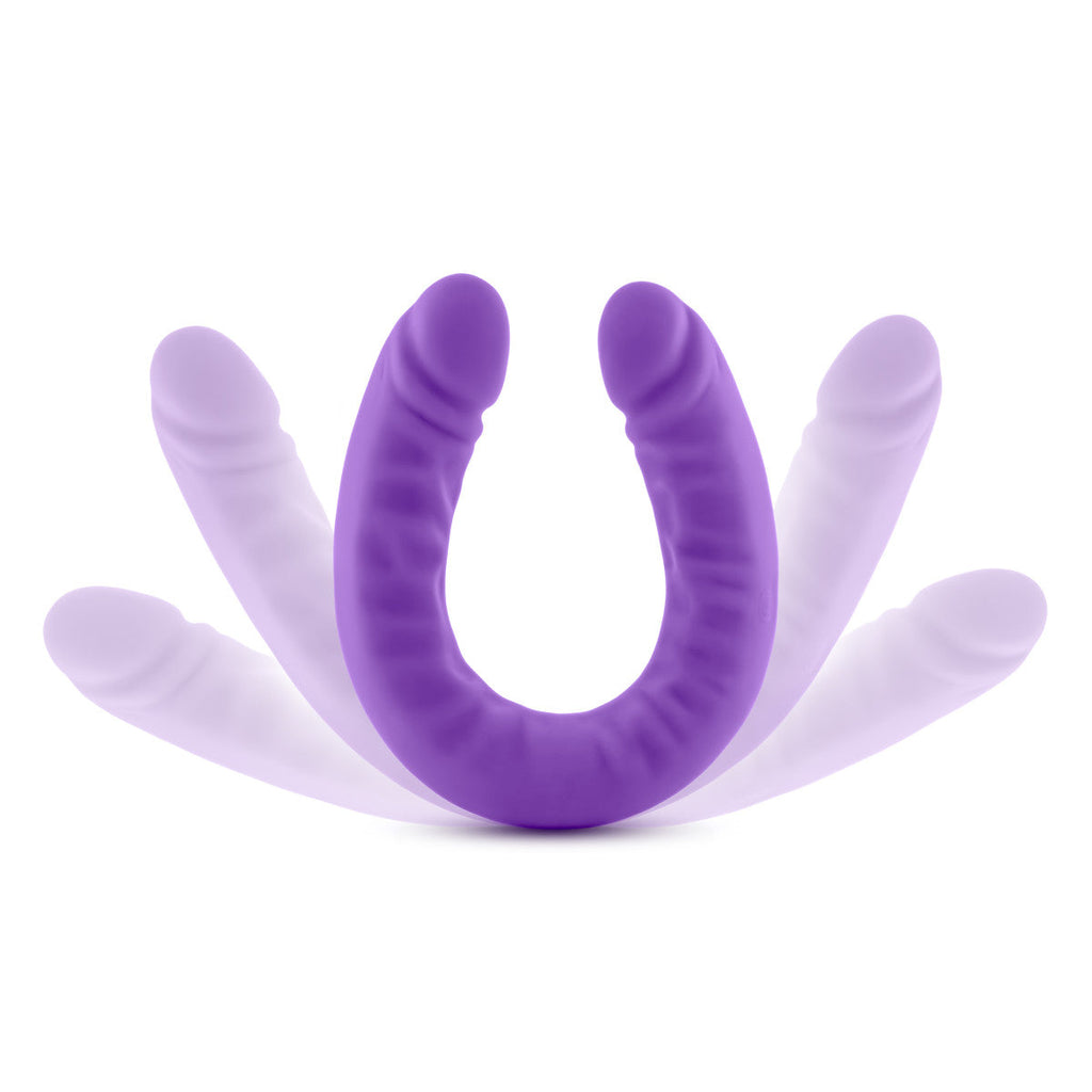 Blush Ruse 18-Inch G-Spot Purple Double Ended Dildo