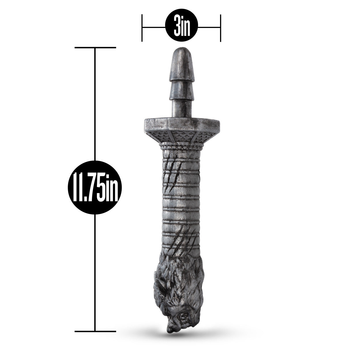 Blush The Realm Rougarou Lock On Werewolf Sword Dildo Handle