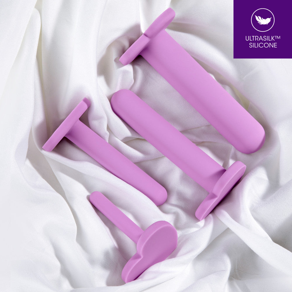 Blush Wellness 4-Piece Dilator Kit for Vaginal, Anal Opening & Depth