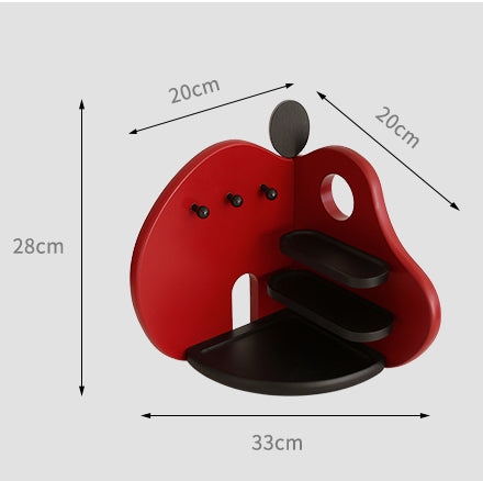 Apple-Shaped Jewelry Organize Rack