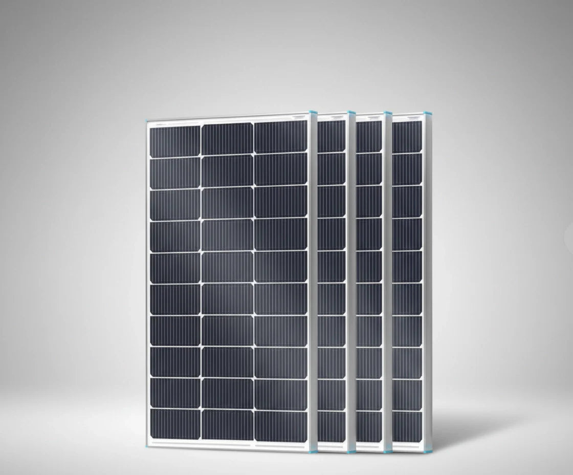 100W Flexible Monocrystalline Black Solar Panel